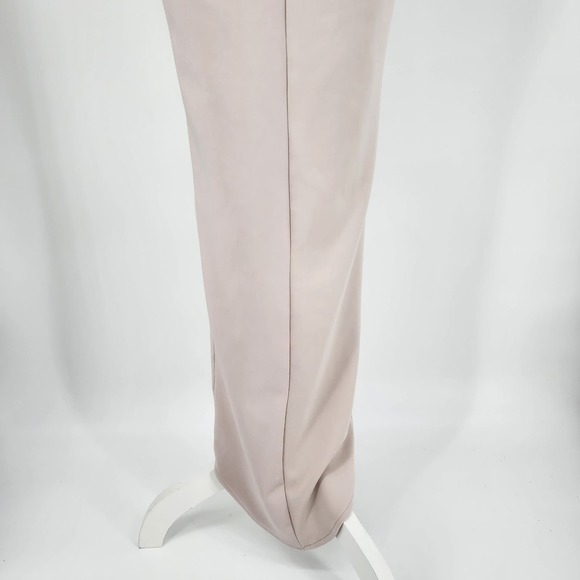 Showpo Common Muse Maxi Dress 0 Tulip Slit Strapless Ties Formal Stone Beige - Picture 13 of 15